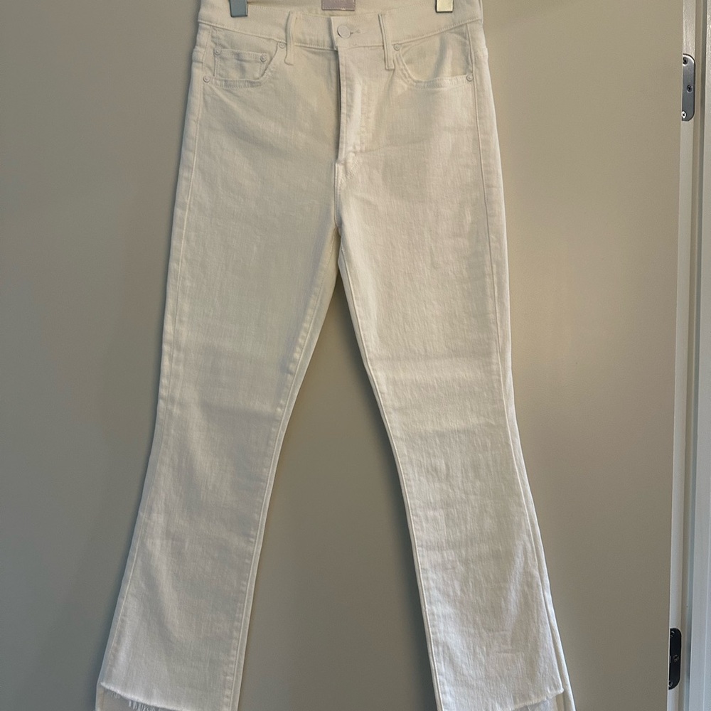 MOTHER Flare White Women's Jeans